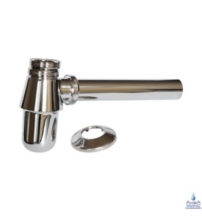 Сифон умывальника без выпуска VIEGA хром